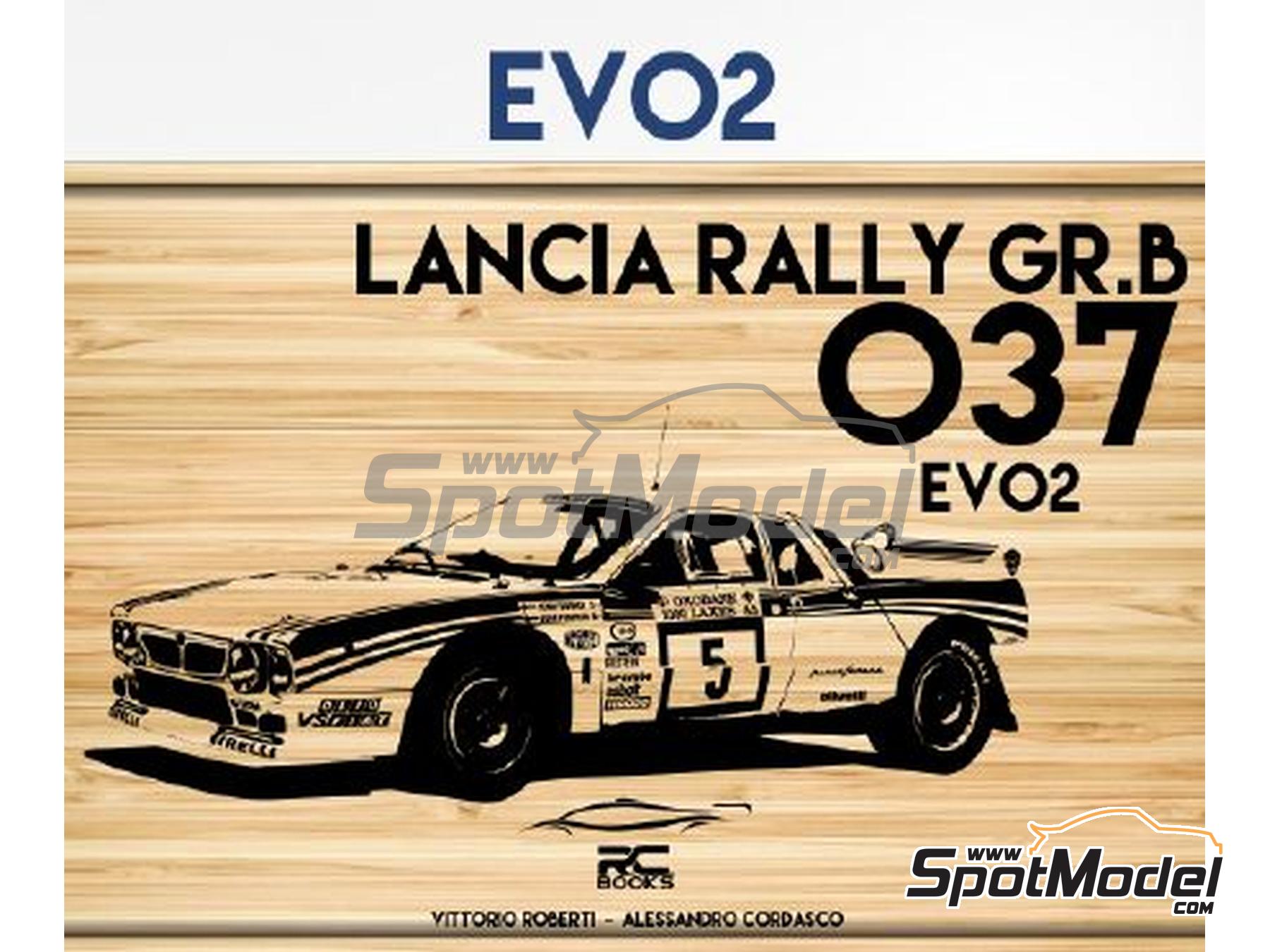 RC Books RCBOOK-10-EVO2: Book Lancia Rally 037 Group B Owner's